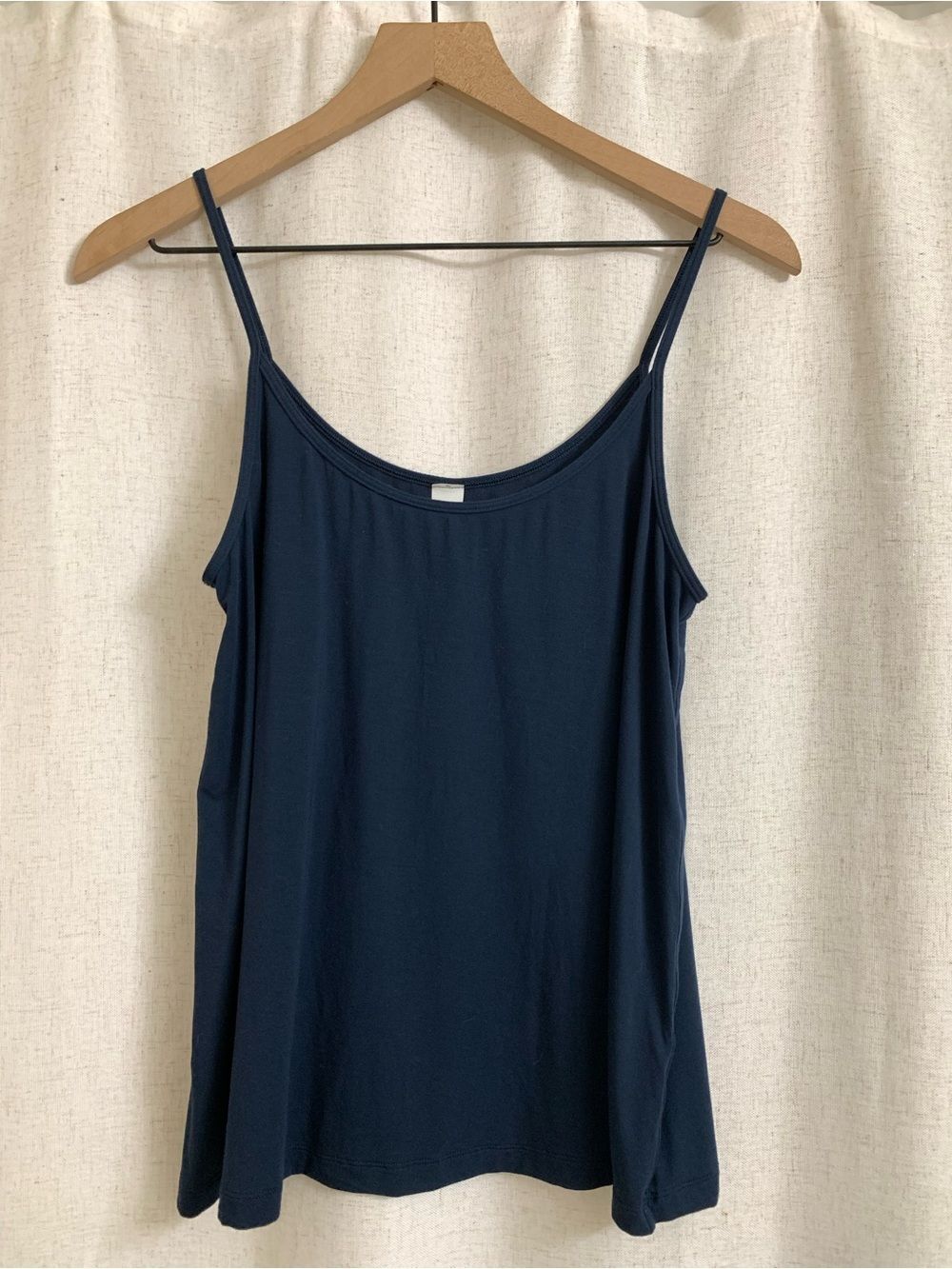 lululemon Modal Silk-Blend Navy Spaghetti-Strap Camisole size 6 - Picture 3 of 7